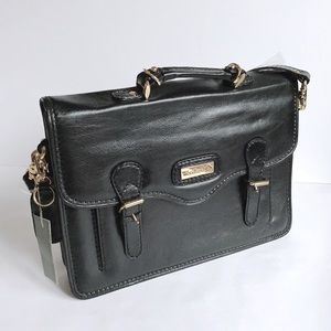 Woodland Leather Messenger Briefcase